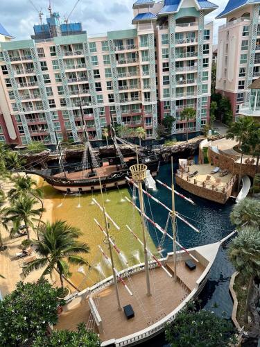 Accommodation with waterpark