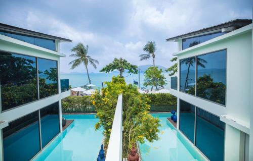 【Beach Front】海景沙滩别墅,私人泳池,免费早餐,女佣每日清洁,生活方便交通便利 B