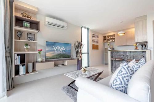 Beach, Relax &amp; Patong&#039;s Nightlife, VV Patong Chic 1BR Apartment B601