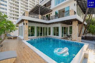 Beachfront Modern Poolvilla for 15 Persons |Huahin