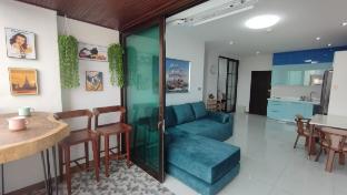 Blue condo near Asok