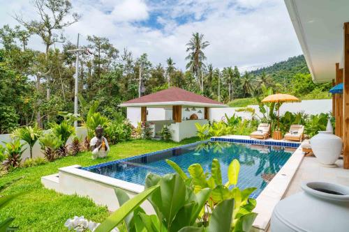 Boho Chic 3br Villa Namaste Private Pool In Lamai