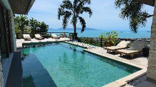 Bophut Talay Sea View Villa with 180 degree view.