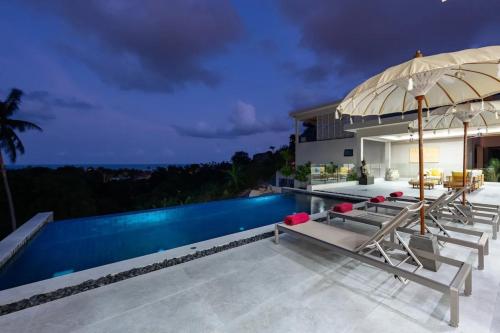 Casa Samui 4 Br Private Pool &amp; Sea View