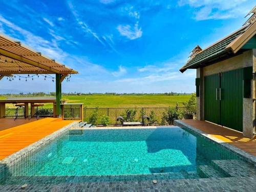 Chiang Mai Escape - Exclusive Jacuzzi Pool Villa with Scenic Rice Field Views