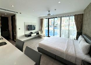 Direct pool access studio at Twin Sands Resort