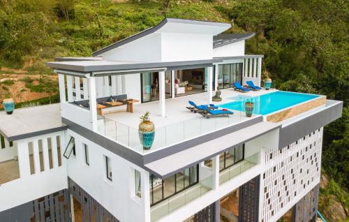 Fabuleuse villa Alizes vue mer, avec Staff et vehicule 4x4