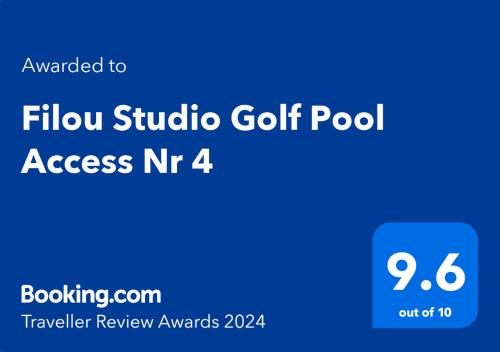 Filou Studio Golf Pool Access 29 67