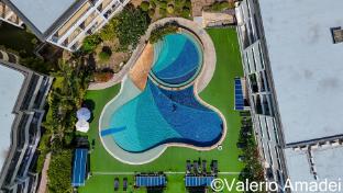 G202 · Spacious 110sqm flat, sea view, great pool