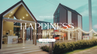 Happiness pool villa khaoyai