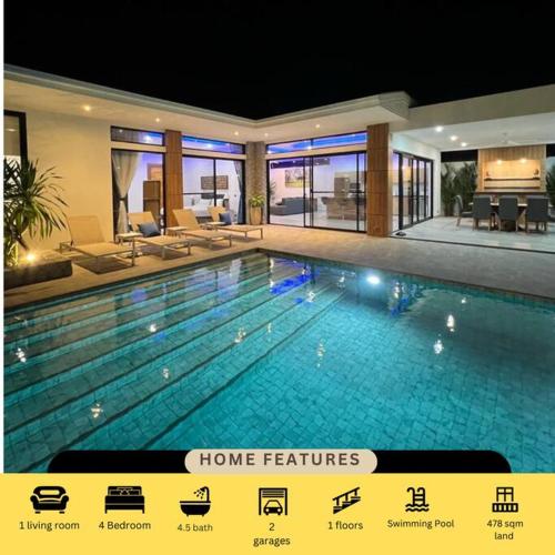 Joy Villa - Brand new 4 bedrooms villa with pool