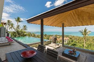Luxury 6 B/R Villa, Chaweng, panoramic sea views