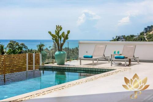 Luxury Villa - Chaweng Noi Seaview - 7 bedroom - Gym et cinema room