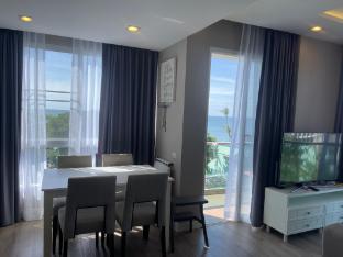 Ocean view Family 2 beds Top floor@The Blu X