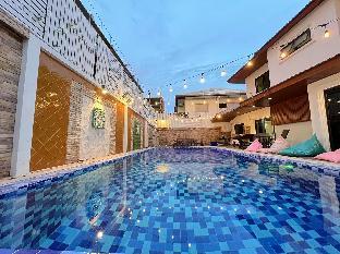 pink villa,jomtien beach 1km,5BR