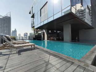 Pool&amp;BTS Nana&amp;MRT Sukhumvit&amp;Max2ppl#6F29