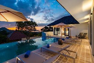 Private pool, sunset seaview villa.