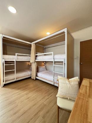 Room 1 Women (1 bunkbed) shared bath BTS550m.