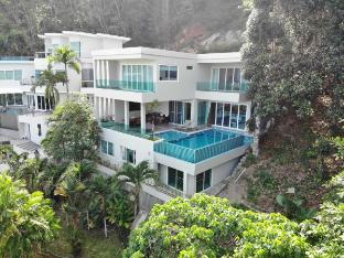 Seaview three bedroom villa in Bangtao beach area.