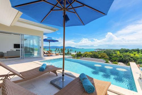 Single Level BEACHSIDE VILLA - BB2 - at BAYSIDE LUXURY VILLAS Samrong Bay Beach, 3 BED 4 BATH, SEA a