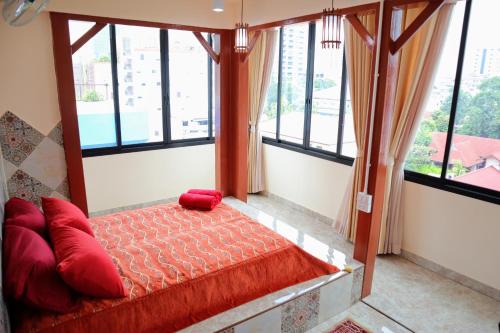 Sky bedroom with a smooth life view