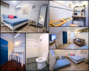 Sukhumvit Unique Living w/ Bathroom + Kitchen (R6)