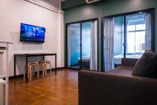 (T3) TWO Bedrooms WIFI Full kitchen 1 min to BTS