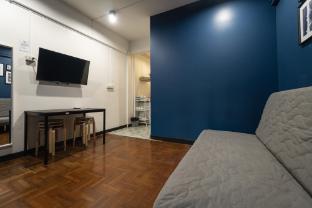 T4 2 Bedrooms/6guests/full kitchen/1 min to BTS