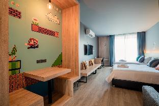 TKbed family suite room with balcony
