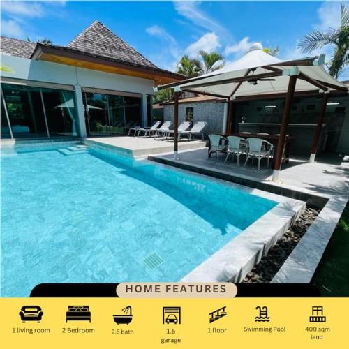 Villa Coco - 2 bedroom, pool and outdoor kitchen