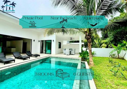 Villa Lauriol - Koh Samui near Beach