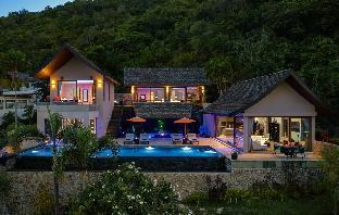 Villa Tiga : 2BR Hillside Luxury, Magical Seaview