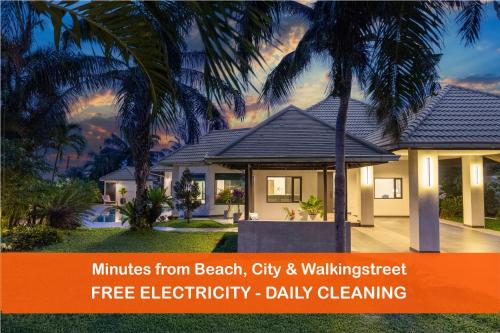 Villa Waree minutes to City and Beach, Free electricity