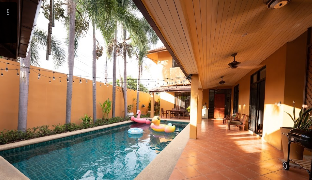 Wst 3 km,jomtien golden POOL villa,4BR